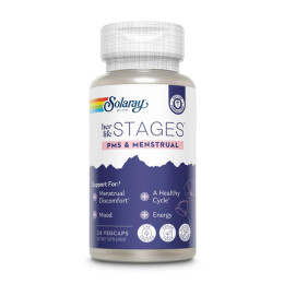 Womens Health Menstruation - 24 vcaps (Пошкоджена етикетка) Solaray