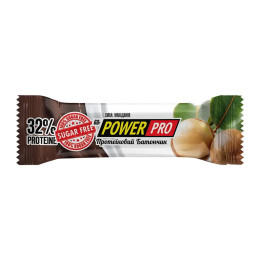 Protein Bar Nutella 32% - 20x60g Without sugar Macadamia Power Pro