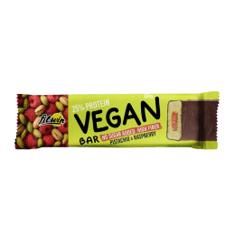Vegan Bar - 12x60g Pistachio & Raspberry FitWin
