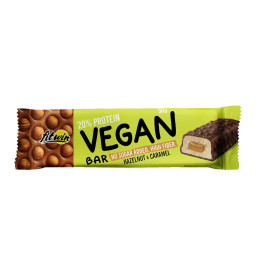 Vegan Bar - 12x50g Hazelnut & Caramel FitWin