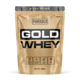 Whey Protein - 2300g White Chocolate-Raspberry Pure Gold