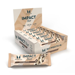 Impact Bar - 12x64g Cookies Cream Myprotein