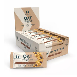 Oat Flapjack - 12x80g Chocolate Myprotein