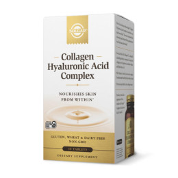 Collagen Hyaluronic Acid Complex - 30 tabs (Пошкоджена упаковка) Solgar