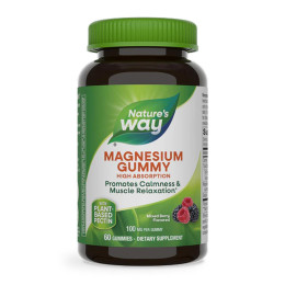 Magnesium Gummy - 60 gummies Nature's Way