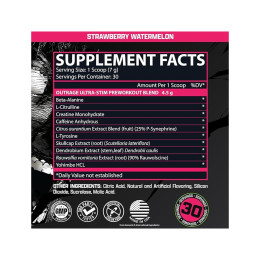 Samples Outrage - 7.35g Strawberry Watermelon Nutrex