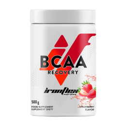 IronFlex BCAA Recovery (500 g, strawberry)