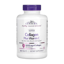 21st Century Collagen + Vitamin C (180 tabs)