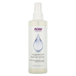 Спрей з магнієм, Magnesium Topical Spray, Now Foods, Solutions, 237 мл