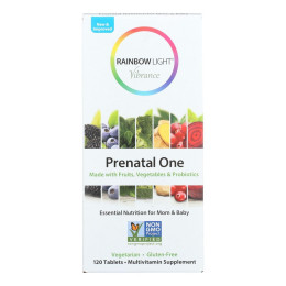 Мультивітаміни для вагітних, Prenatal One, Rainbow Light, 120 таблеток