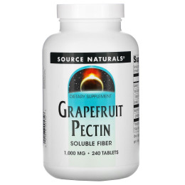 Грейпфрутовий пектин, Grapefruit Pectin, Source Naturals, 240 таблеток