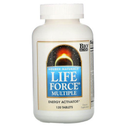 Вітамінний комплекс для енергії, Life Force Multiple, Source Naturals, 120 таблеток