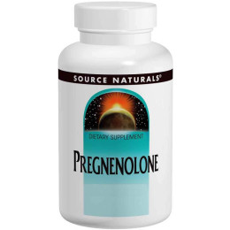 Прегненолон,  Pregnenolone, Source Naturals, 50 мг, 120 таблеток