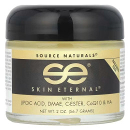 Нічний крем для обличчя, Skin Eternal Cream, Source Naturals, 56.7 г