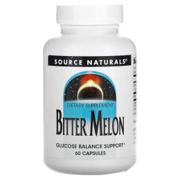 Екстракт гіркої дині, Bitter Melon, Source Naturals, 60 капсул