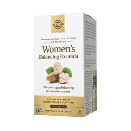 Формула жіночого балансу, Women's Balancing Formula, Solgar, комплекс фітоестрогенів, 60 таблеток