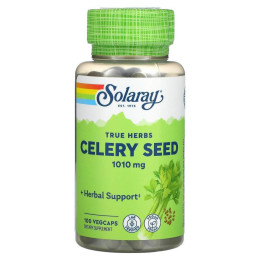 Селера, Celery Seed, Solaray, 505 мг, 100 капсул