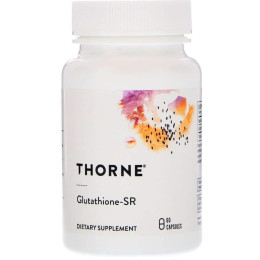 Глутатион-SR, Glutathione, Thorne, 60 капсул (175 мг на капсулу)