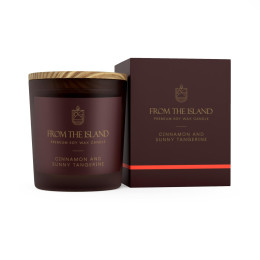 Ароматична свічка, From the Island, Кориця та сонячний мандарин, 250 мл