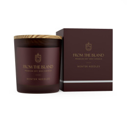 Ароматическая свеча, From the Island, Зимние Иголочки, 250 мл