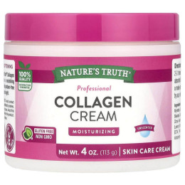 Крем с коллагеном, Collagen Cream, Nature's Truth, без запаха, 113 г