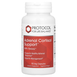 Підтримка наднирників, Adrenal Cortisol Support, Protocol for Life Balance, 90 вегетаріанських капсул