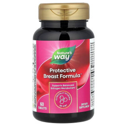 Здоровье груди, Protective Breast Formula, Nature's Way, 60 таблеток