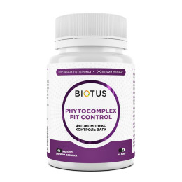 Фітокомплекс Контроль ваги, Phytocomplex Fit Control, Biotus, 60 капсул