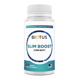 Слим Буст, Slim Boost, Biotus, комплекс для похудения, 90 капсул