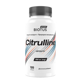 Цитрулін, Citrulline, Biotus, 120 капсул