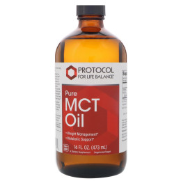 Олія MCT, Pure MCT Oil, Protocol for Life Balance, 473 мл
