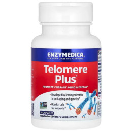 Захист теломер, Telomere Plus, Enzymedica, 30 капсул