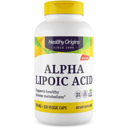 Альфа-ліпоєва кислота, Alpha Lipoic Acid, Healthy Origins, 600 мг, 150 капсул