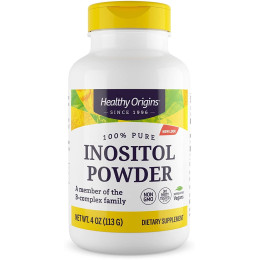 Інозітол, Inositol Powder, Healthy Origins, порошок, 113.4 г
