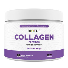 Пептиды коллагена, тип 1 и 3, CollagenPeptides, Biotus, 6600 мг, 198 г