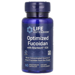 Фукоидан оптимизированный, Optimized Fucoidan with Maritech 926, Life Extension, 60 вегетарианских капсул