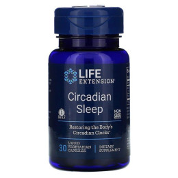 Формула для сну, Circadian Sleep, Life Extension, 30 кап.