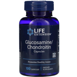 Глюкозамин, хондроитин, Glucosamine/Chondroitin, Life Extension, 100 капсул
