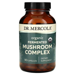 Гриби, комплекс, Mushroom Complex, Dr. Mercola, ферментований, 90 капсул