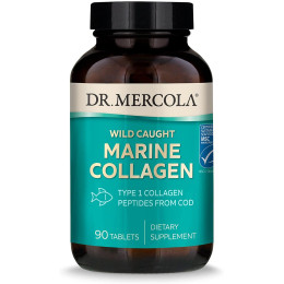 Морський колаген, Marine Collagen, Dr. Mercola, 90 таблеток