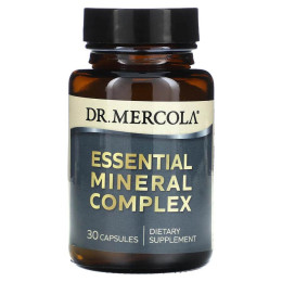 Незаменимые минералы, Essential Mineral, Dr. Mercola, комплекс, 30 капсул