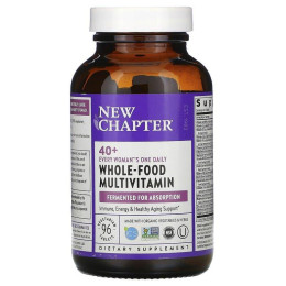 Мультивитамины для женщин 40+, One Daily Multi, New Chapter, 1 в день, 96 таблеток