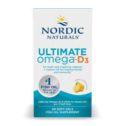 Ultimate Omega-D3 - 120 softgels Nordic Naturals