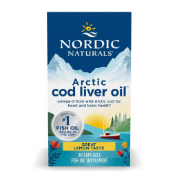 Arctic Cod Liver Oil - 90 softgels Nordic Naturals