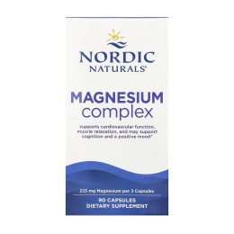 Magnesium Complex - 90 caps Nordic Naturals