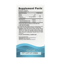 Ultimate Omega 2X D3 - 60 softgels Nordic Naturals