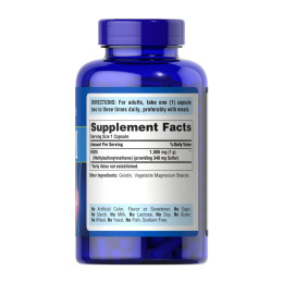 MSM 1000 mg - 120 caps Puritans Pride