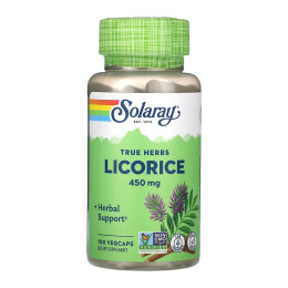 Licorice 450mg - 100 vcaps Solaray