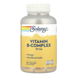 Vitamin B-Complex 50 50mg - 250 vcaps Solaray
