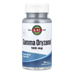 Gamma Oryzanol 100mg - 100 tabs KAL